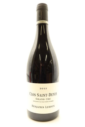 (1) 2015 Benjamin Leroux Clos Saint-Denis Grand Cru, Cote de Nuits [JR18]