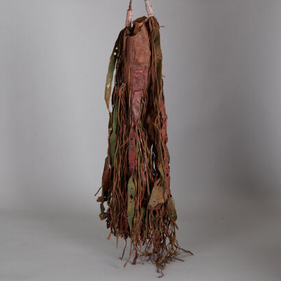 A North African Leather Purse from the Sahara