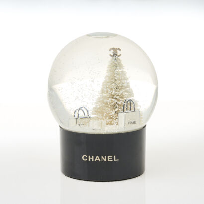 Chanel Christmas Snow Globe