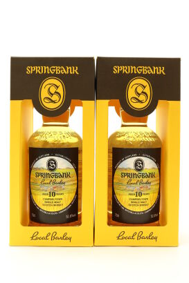 (2) Springbank 2021 Local Barley 10 Year Old Single Malt Scotch Whisky, 51.6% ABV