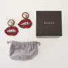 Gucci Lip Clip-on Earrings with Gucci Box - 2