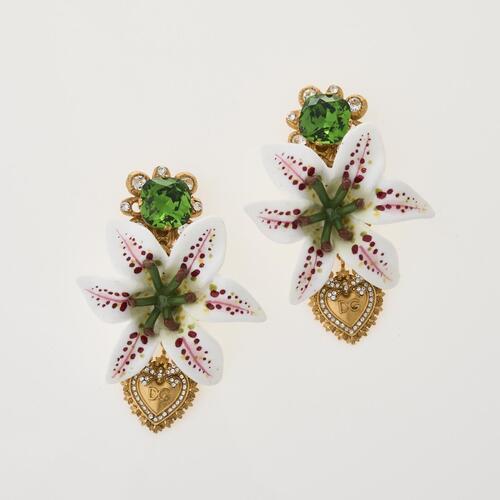 Dolce & Gabbana Flower Clip -on Earrings