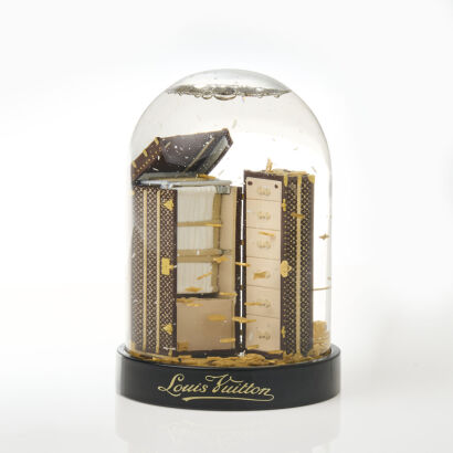 Louis Vuitton Trunk Malles Snow Globe