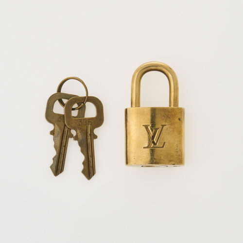 Louis Vuitton Padlock and Key