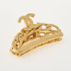 Chanel Gold Tone CC Hair Clip