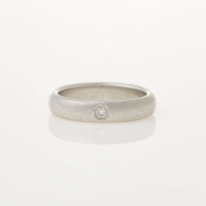 Tiffany & Co Classic Platinum Diamond Ring