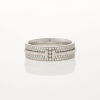 18ct White Gold Tiffany & Co Diamond 'T' Band