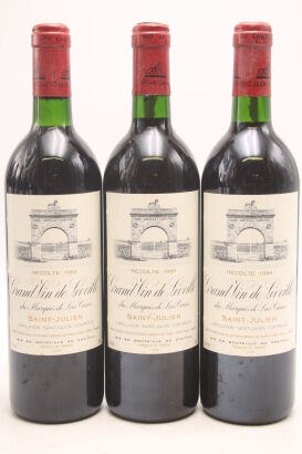 (3) 1989 Chateau Leoville-Las Cases 'Grand Vin de Leoville', Saint-Julien [JR17.5]