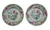 Two Chinese 18th Century Export Famille Rose Plates