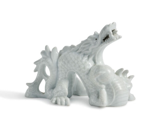 A Chinese Porcelain Dragon