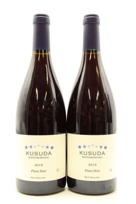 (2) 2019 Kusuda Pinot Noir, Martinborough [JR17.5]