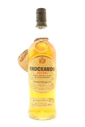 (1) 1976 Knockando Single Malt Scotch Whisky, Bottled in 1989, 43% ABV, 750ml
