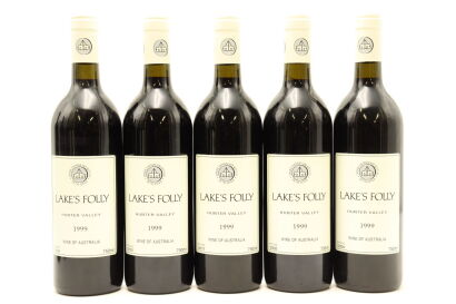 (5) 1999 Lakes Folly Cabernets, Hunter Valley [JO95]