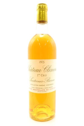 (1) 1975 Chateau Climens, Sauternes - Barsac [JR19.5]