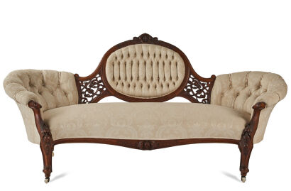 A Fine Victorian Parlour Settee