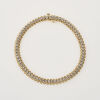 14ct Yellow Gold Diamond Tennis Bracelet. TDW 2.10ct.