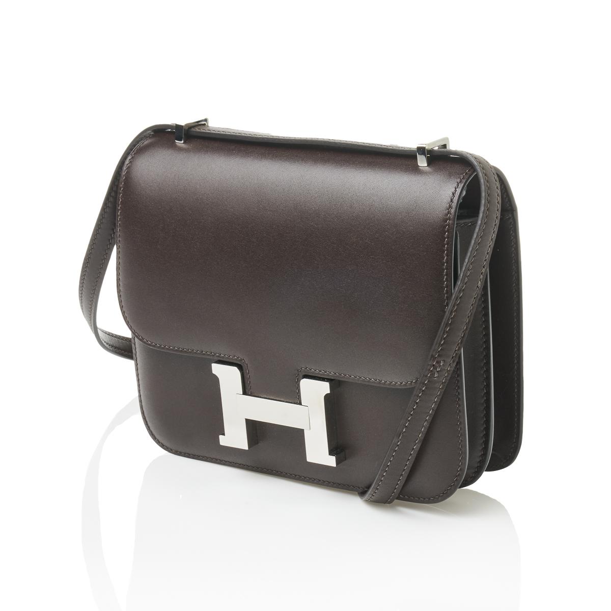 Hermes 2016 Constance 24 Box Calfskin Bag