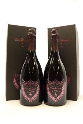 (2) 2005 Dom Perignon Rose, Champagne [JR18.5] [WS95] [WE95] (GB)