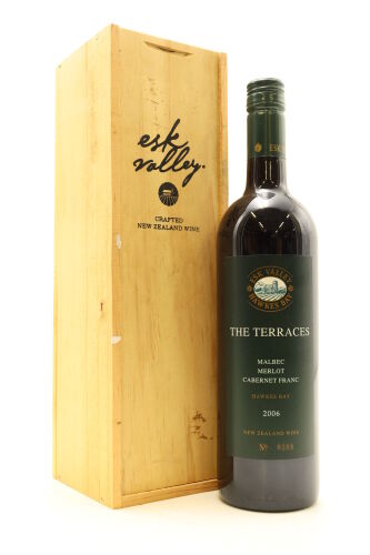 (1) 2006 Esk Valley The Terraces Malbec Merlot Cabernet Franc, Hawkes Bay [BC97] (GB)