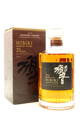 (1) Hibiki 21 Year Old Blended Japanese Whisky, 43% ABV
