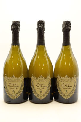 (3) 2010 Dom Perignon Brut, Champagne [WE96] [JR18.5]
