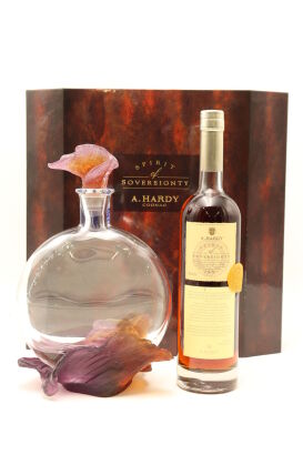 (1) A. Hardy Spirit of Sovereignty Cognac, 40% ABV, 750ml
