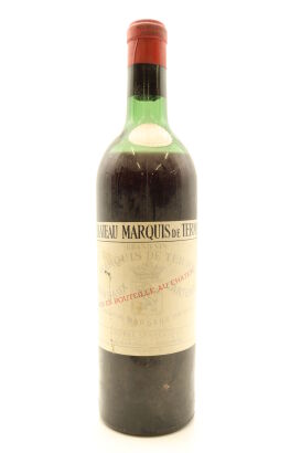 (1) 1966 Chateau Marquis de Terme, Margaux