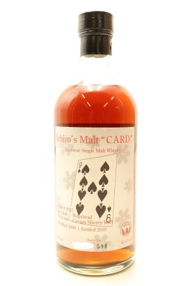 (1) Ichiro's Malt Hanyu 'Nine Of Spades Card' Cream Sherry Butt Finish Single Malt Whisky