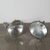 A Pair Of Extra Large Industrial Lamps - 2