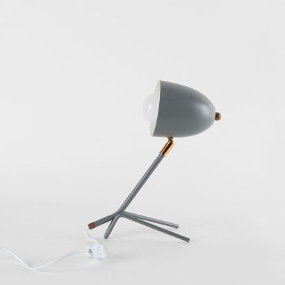 A MCM Grey Table Lamp