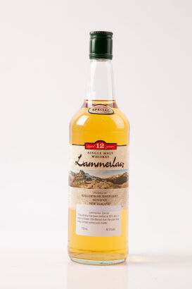 (1) Lammerlaw 12 year old Special Sherry Cask Finishing Single Malt Whisky 750ml, 50% abv, New Zealand