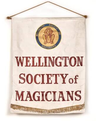 Two Wellington 'Society of Magicians' Signs