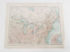 An Antique Map United States, North - Eastern And Canada, South-Eastern Circa 1899