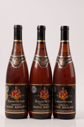 (3) 1990 Robard & Butler Rhine Riesling, Amberley