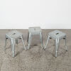 A Set Of Threes Tolix Style Stools - 2