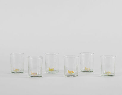 A Set Of Six Collectable Vintage Hanz 115 Glasses