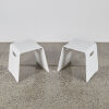 A Pair Of Contemporary Formed Plywood Stools - 2
