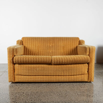 A Vintage John Young Two Seater Couch