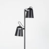 A Twin Lamp Black Floor Lamp - 2