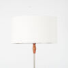 A Mid-Century Floor Lamp With Wooden Base - 2