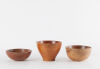 A Trio Of Wooden Bowls