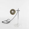 An Industrial White Mid Century Enamel Desk Lamp - 2