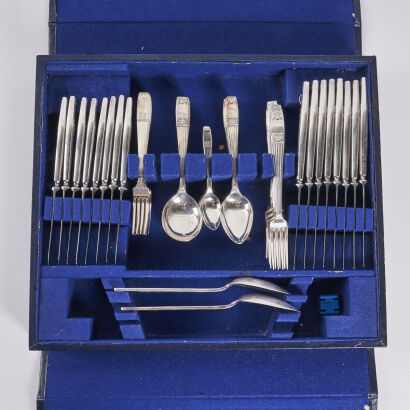 A 58 Piece Elkington Silver Plate Cutlery Set