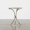 A Patinaed Chrome Wine Or Garden Table