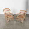 A Pair Of Carnival Cane Chairs - 2