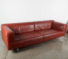 Cassina Met Sofa By Piero Lissoni In Cognac Leather - 2