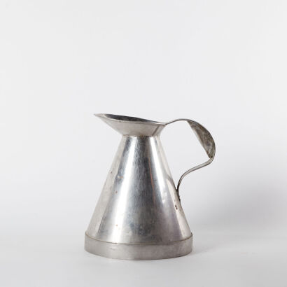 A Vintage One Gallon Conical Measuring Jug