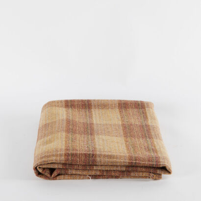 A Vintage Wool Travel Rug