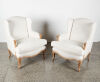 A Pair Of Winged-Backed Occasional Chairs - 2