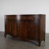 An Antique Bow-Front Sideboard - 2